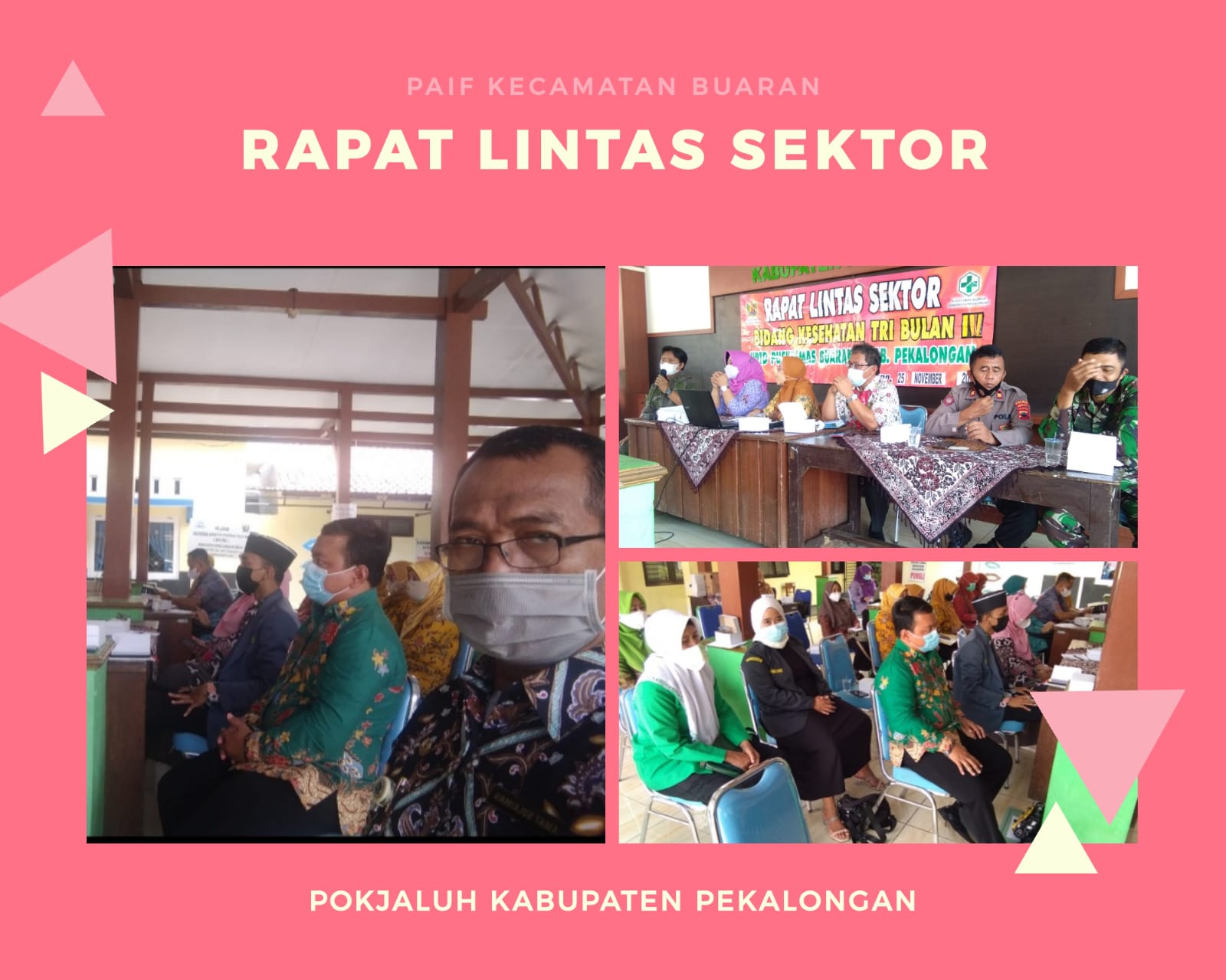 Sosialisasi Cegah Kawin Usia Dini dan Program Vaksinasi Menghadapi PKM Level 3