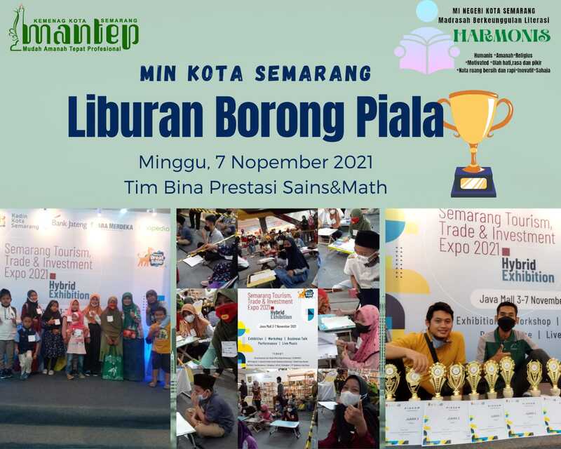Liburan, MIN Kota Semarang Liburan Piala
