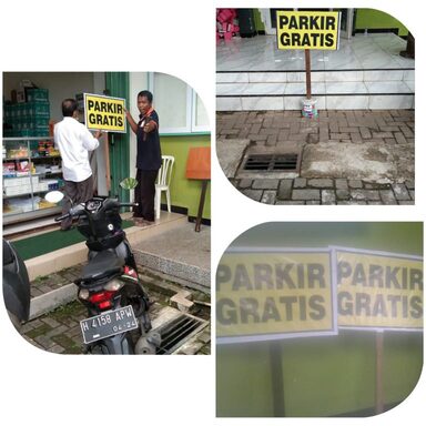 Parkir Gratis, Bukti Anti Gratifikasi