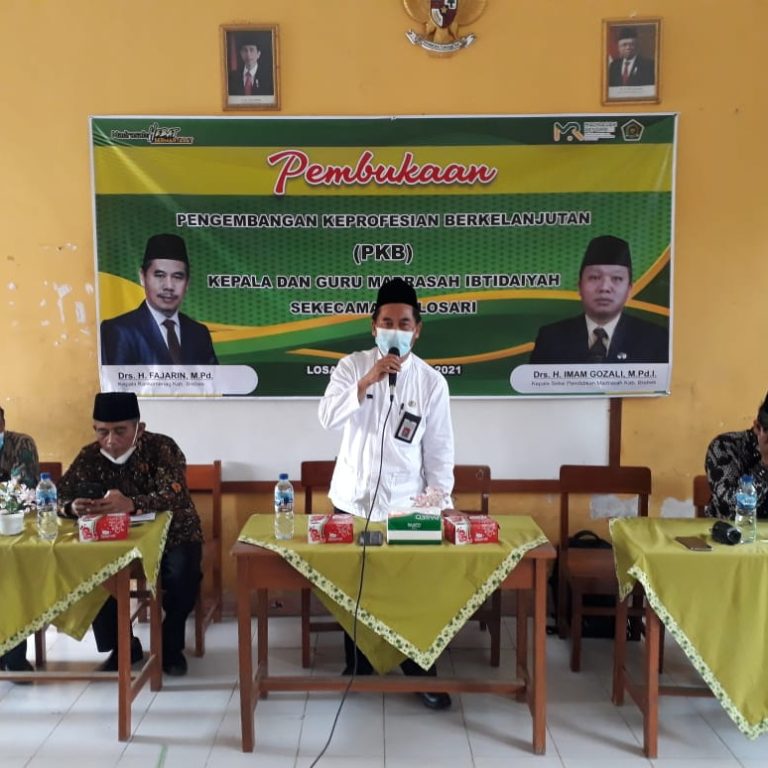 Pelatihan Kelompok Kerja Guru Bagi KKMI dan KKG MI Kelas 1-6 Di Kec. Losari