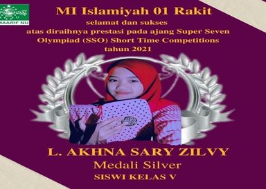 Berprestasi, MI Islamiyah 01 Rakit Peroleh Medali Perak Pada SSO