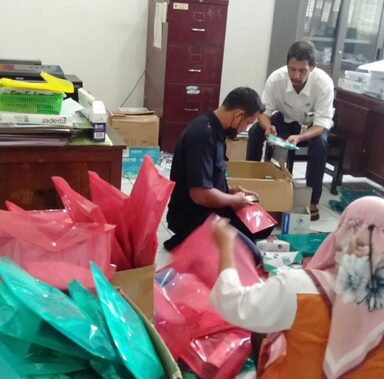 Pastikan Berjalan Sesuai Prokes, Panitia Persiapkan Sarana Lengkap