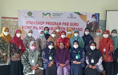 Workshop Program PKB IPA MTsRembang 3, Diikuti dengan Antusias