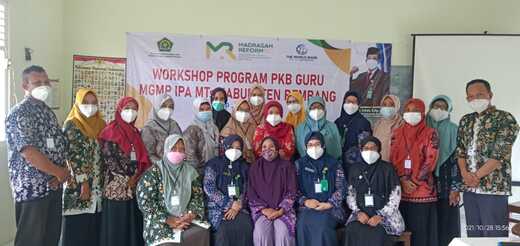 Workshop Program PKB IPA MTsRembang 3, Diikuti dengan Antusias