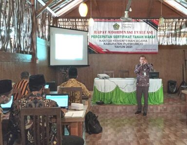 Percepat Sertifikasi Tanah Wakaf, Kemenag Andalkan Operator SIWAK