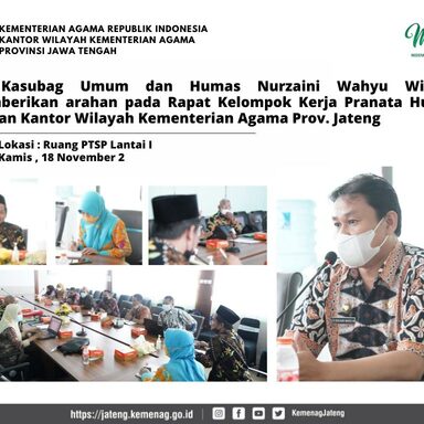 Kelompok Kerja Pranata Humas Menggelar Rapat Perdana Pengurus