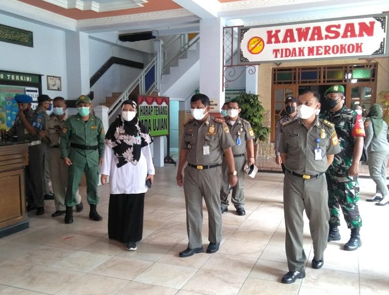 Tim Satgas Covid-19 Provinsi Jawa Tengah Monev ke MIN 2 Sukoharjo
