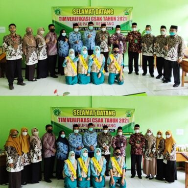 Visitasi Penilaian Adiwiyata MTsN 1 Rembang