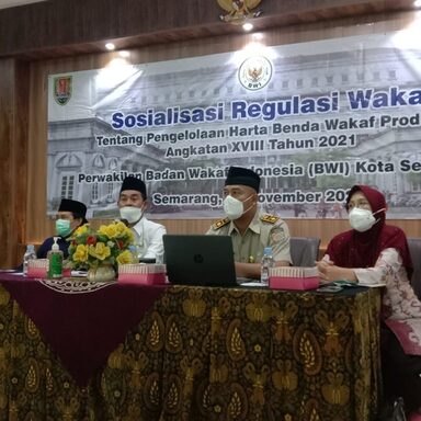 Kelengkapan Data Dukung Pengelolaan Wakaf