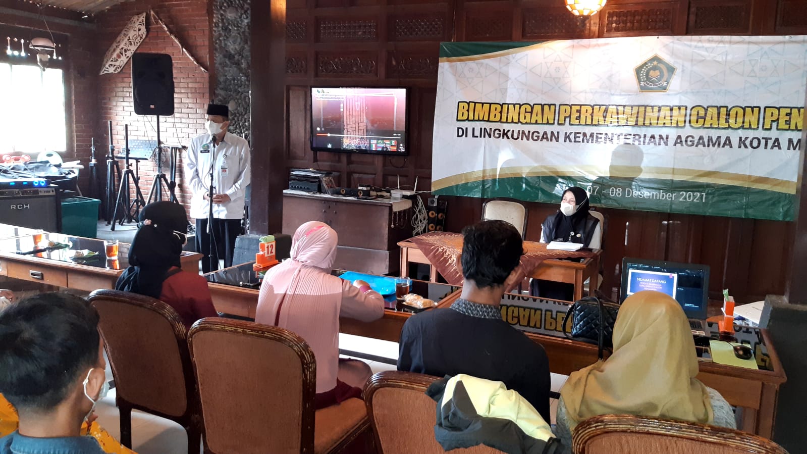 Seksi Bimas Islam Kankemenag Kota Magelang Gelar Binwin Bagi Calon Pengantin