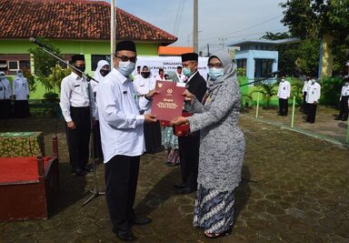 Terbanyak se-Jawa Tengah, ASN Kankemenag Kab. Pemalang Dianugerahi Satyalancana
