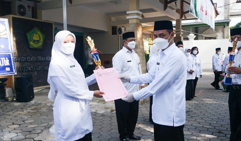 Min 2 Sukoharjo Sabet Tiga Juara Satu pada Lomba Hab ke-75 Kemenag