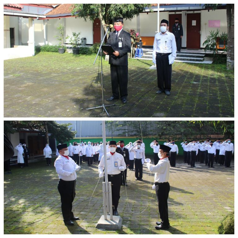 Kankemenag Kota Salatiga Gelorakan Semangat “Kemenag Baru” pada Upacara HAB ke 75.