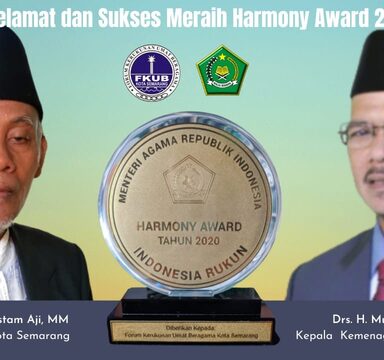 Harmony Award 2020, Kado untuk Kemenag Kota Semarang