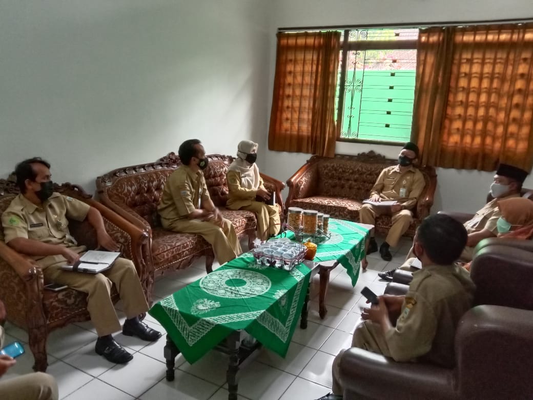 Taufiqur Rahman, Pimpin Rapat Perdana Sebagai Kakankemenag Kota Salatiga