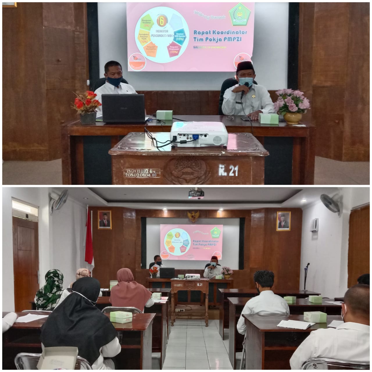 Kankemenag Kota Salatiga Persiapkan Penilaian ZI Tahap II