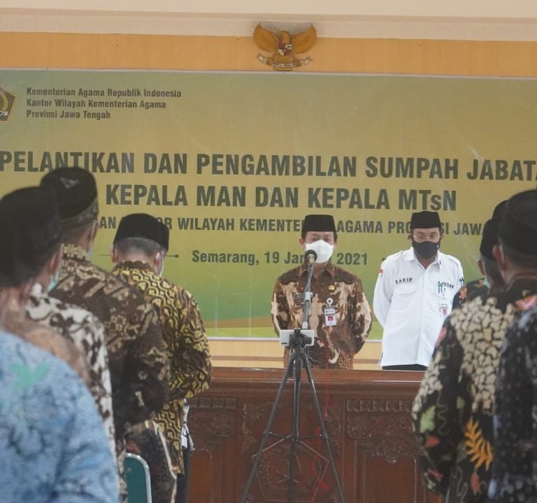 Kakanwil Kembali Menggelar Rotasi di Tingkat Satuan Madrasah