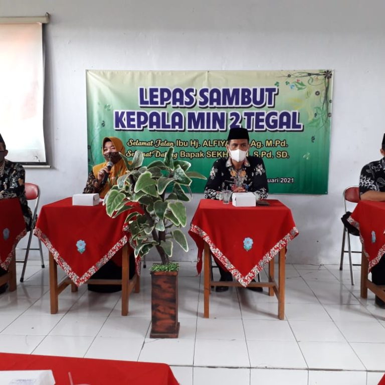 Lepas Sambut Kepala MIN 2 dan MIN 3 Tegal