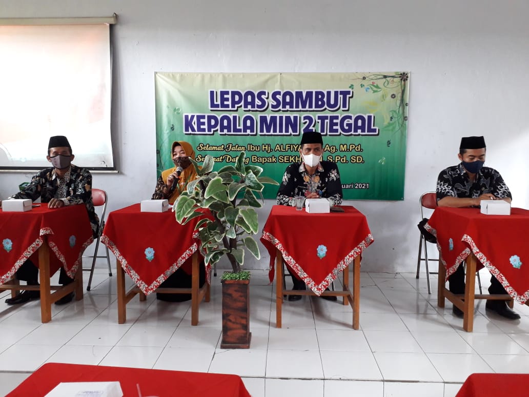 Lepas Sambut Kepala MIN 2 dan MIN 3 Tegal