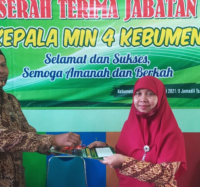 Khamdan Asfahaani Resmi Jabat Kepala MIN 4 Kebumen