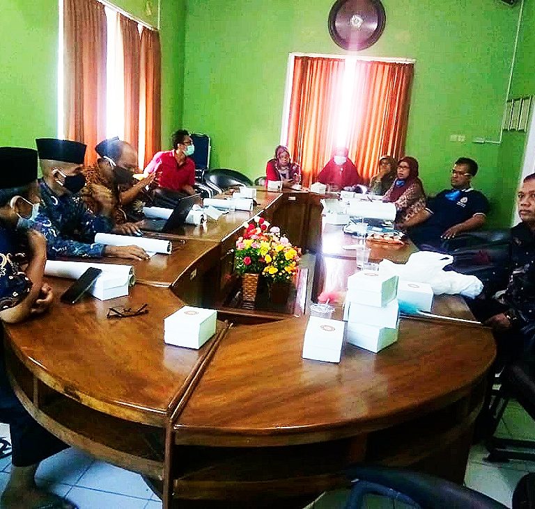 PGRI Cabsus Kemenag Kebumen Gelar Rakor Program Kerja 2020-2025