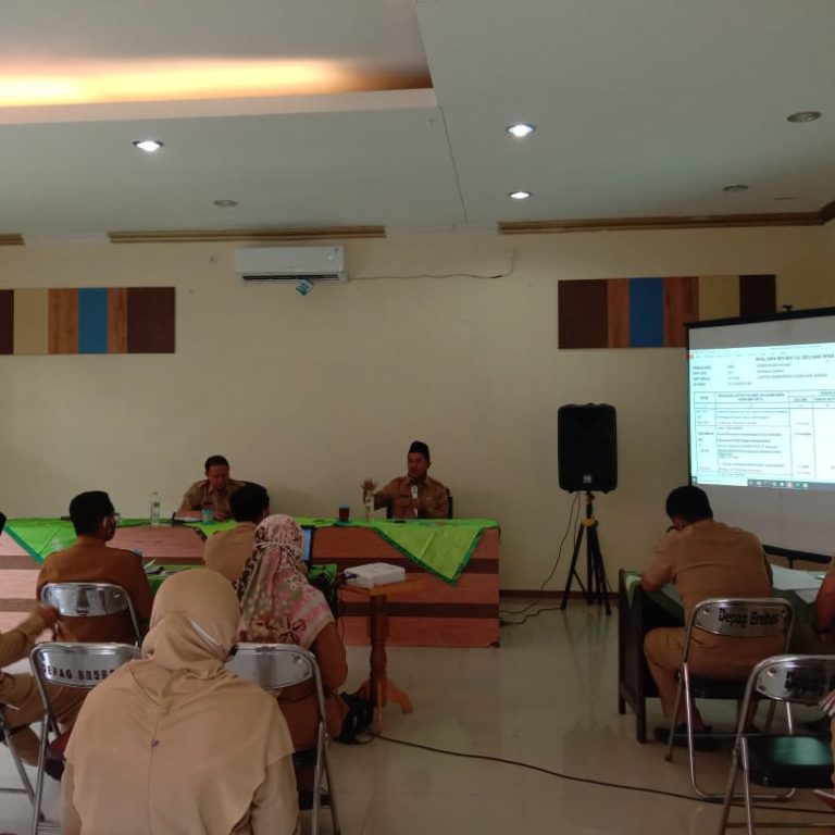 Rakor Pelaksanaan Anggaran Terkait RKT dan RPD