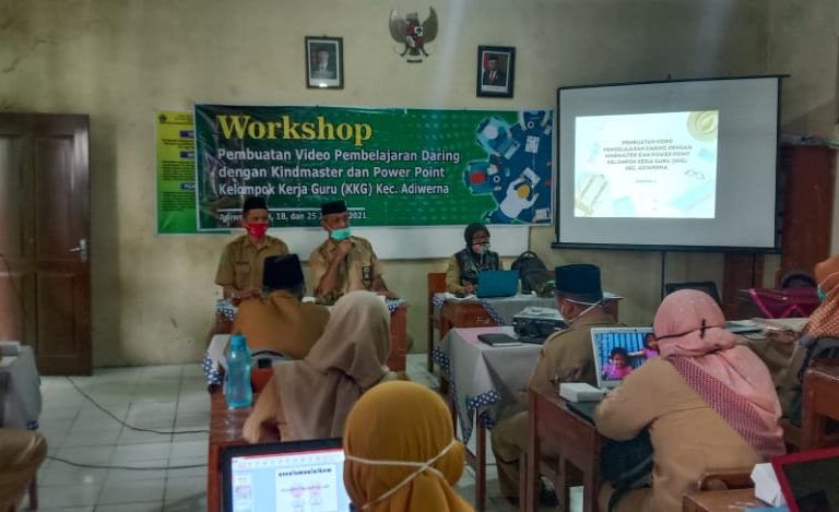 Kasi Penma Kemenag Kab Tegal Apresiasi Kegiatan KKG Adiwerna