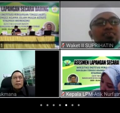 Kepala Kemenag Wonogiri Hadiri Asesmen Lapangan STAIMAS Secara Daring