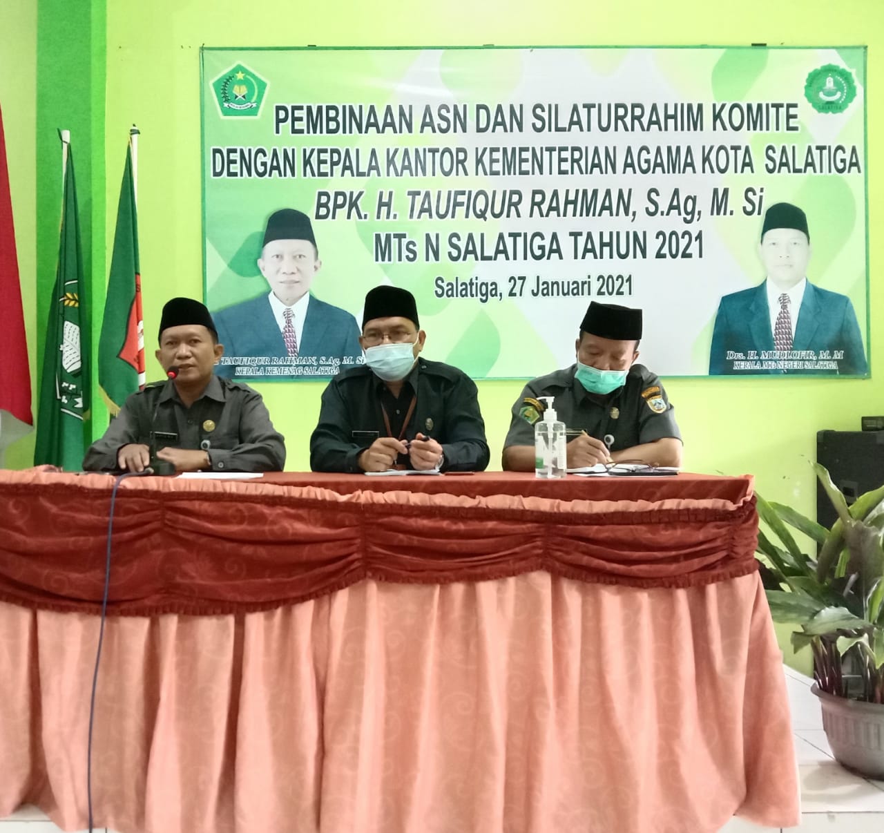 Kakankemenag Beri Pembinaan di MTsN Salatiga