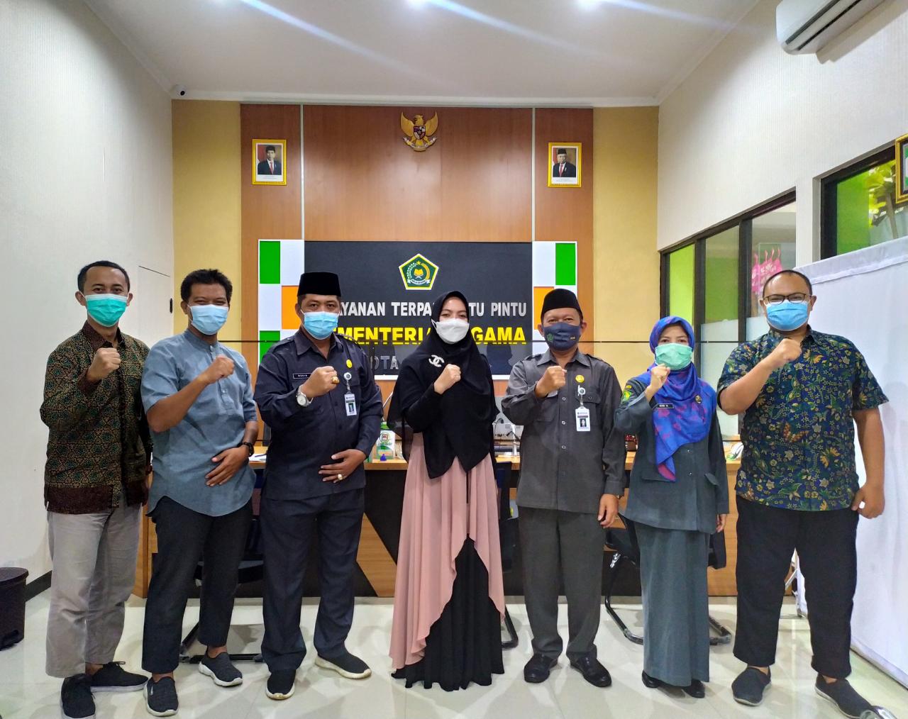 PPIU Hajar Aswad Mubaroq Audensi Dengan Kepala Kantor Kemenag Kota Salatiga
