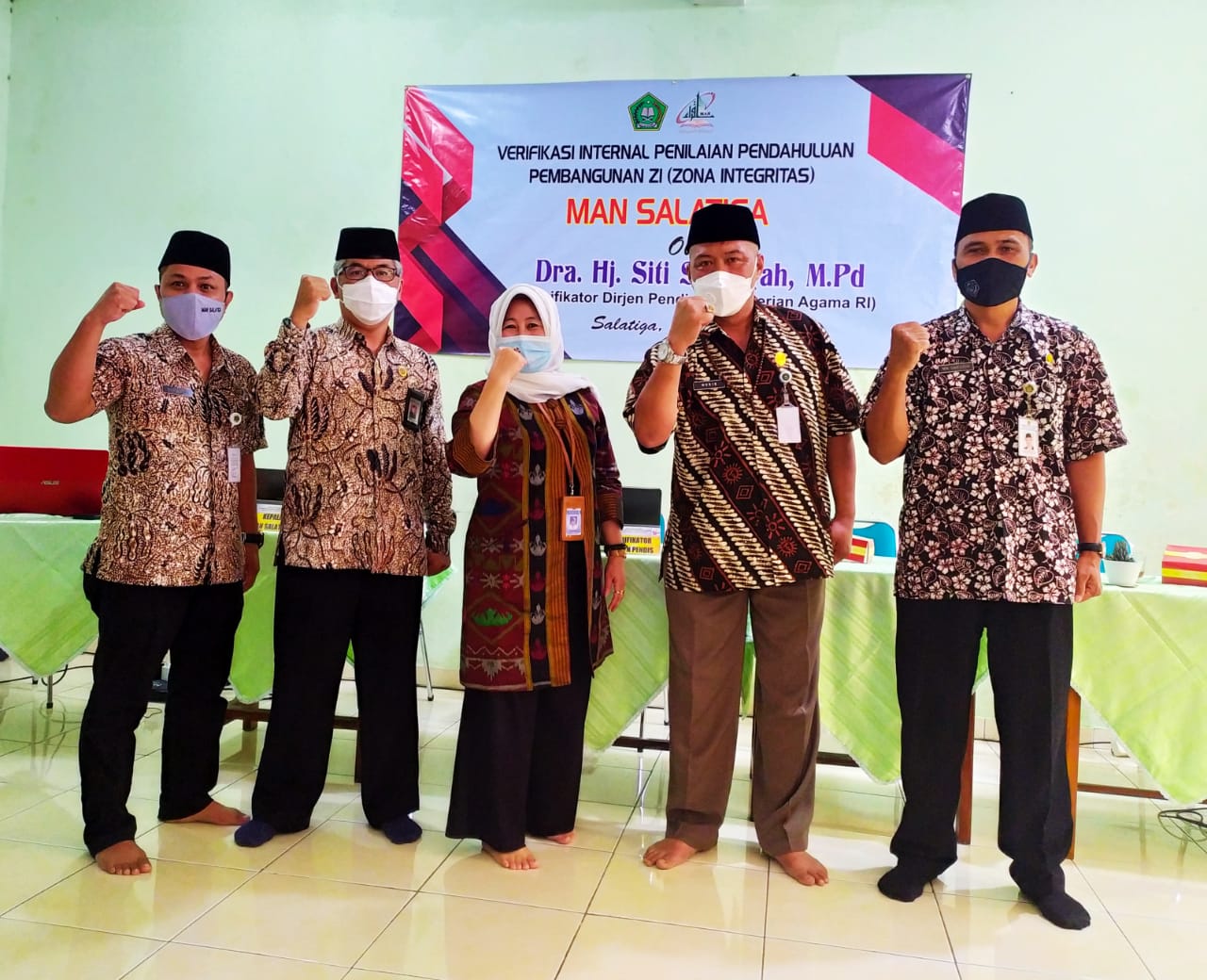 MAN Salatiga Sambut Verifikator Dirjen Pendis Kemenag RI