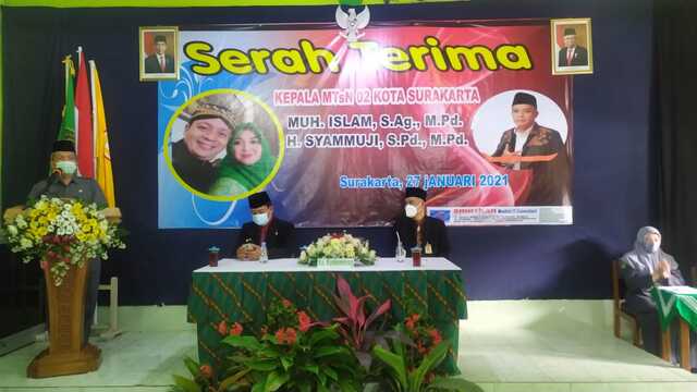 Hidayat Maskur sambut Kepala MTsN 2 Surakarta