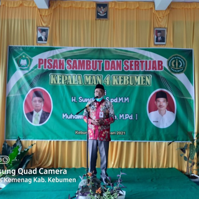 Panut : Pendidikan Karakter Yang Baik Tingkatkan Kepercayaan Masyarakat Terhadap Madrasah