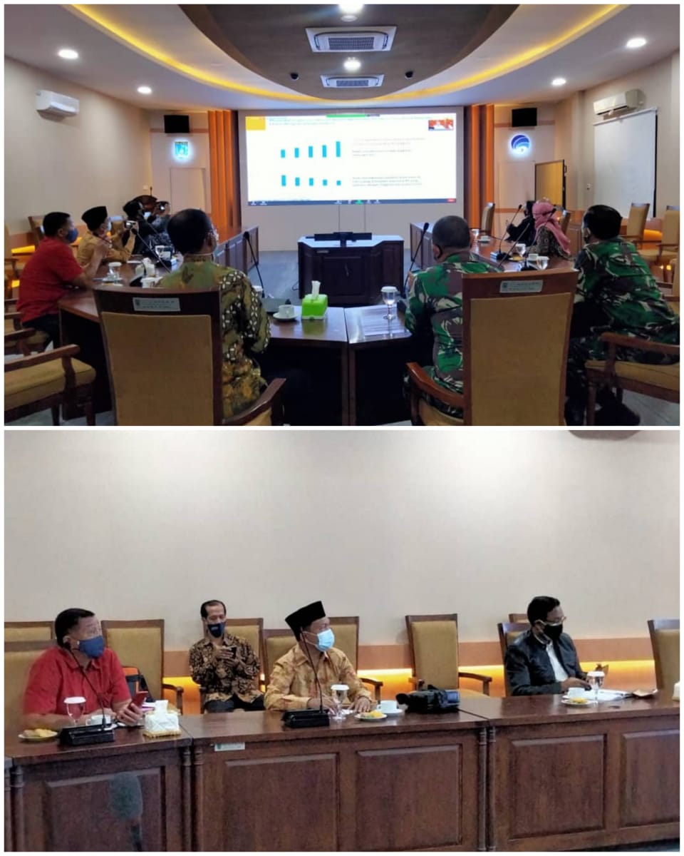 Kakankemenag Hadiri Rakor Penegakan Disiplin Covid-19