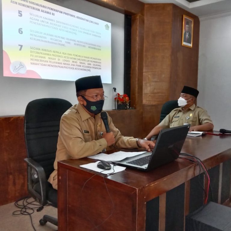 Rapat Tindak Lanjut Instruksi Menteri Agama
