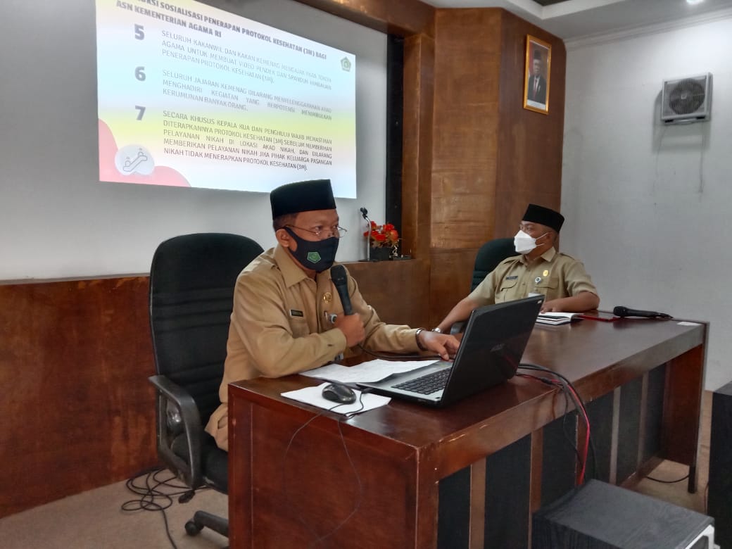 Rapat Tindak Lanjut Instruksi Menteri Agama