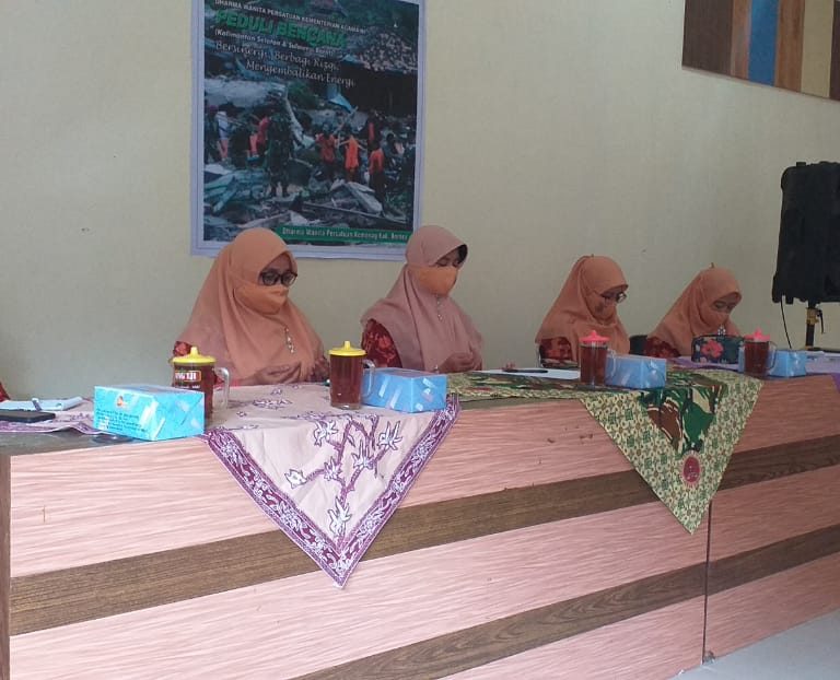 DWP Kemenag Kabupaten Brebes hadiri Launching Pendistribusian Bantuan DWP Kementerian Agama RI Peduli Bencana