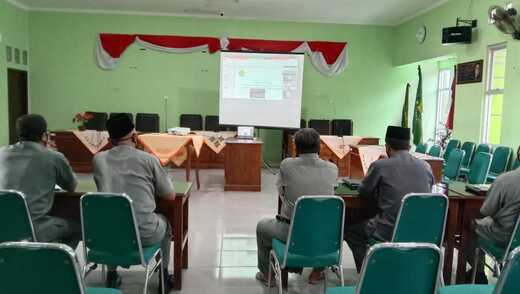 Penilaian ZI Sementara, Kemenag Rembang Kejar Penyempurnaan Laporan