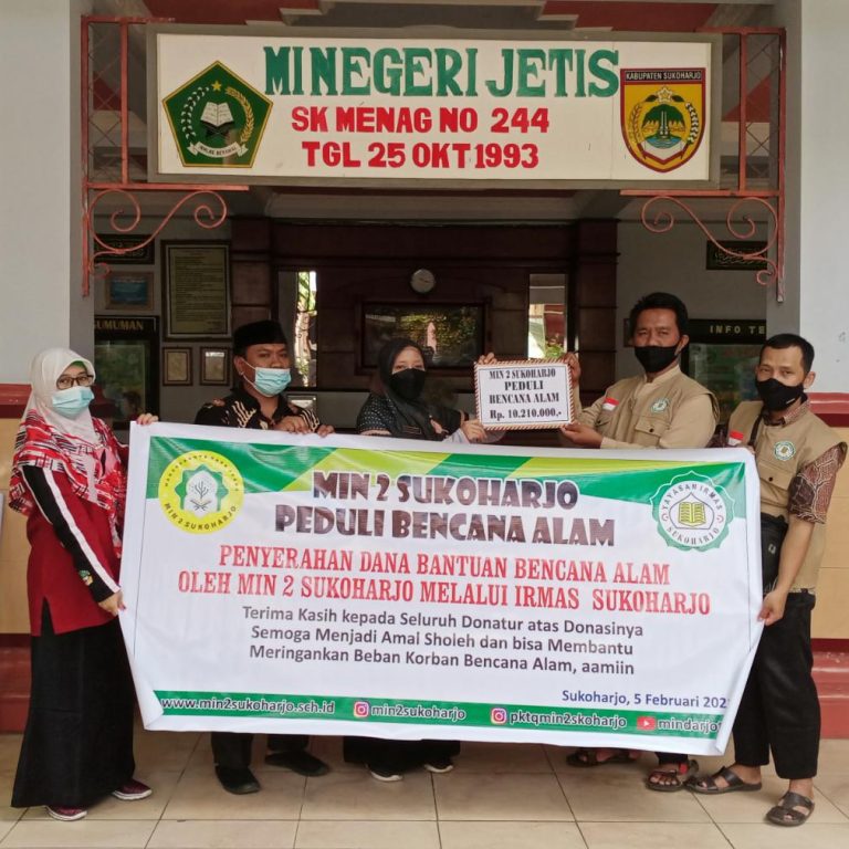 Pandemi Tak Halangi Min 2 Sukoharjo Galang Dana Peduli Bencana