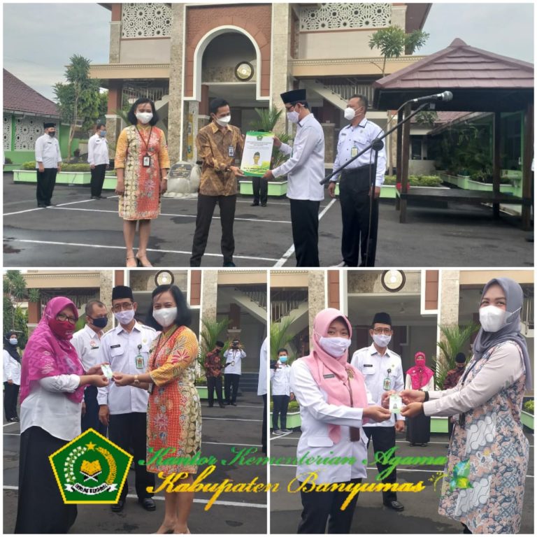 Dari 75 ASN Baru 68 Yang Menerima Kartu BRIZZI