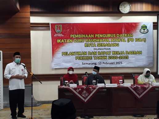 Walikota Semarang Sambut Baik Dan Welcome Pada Guru RA