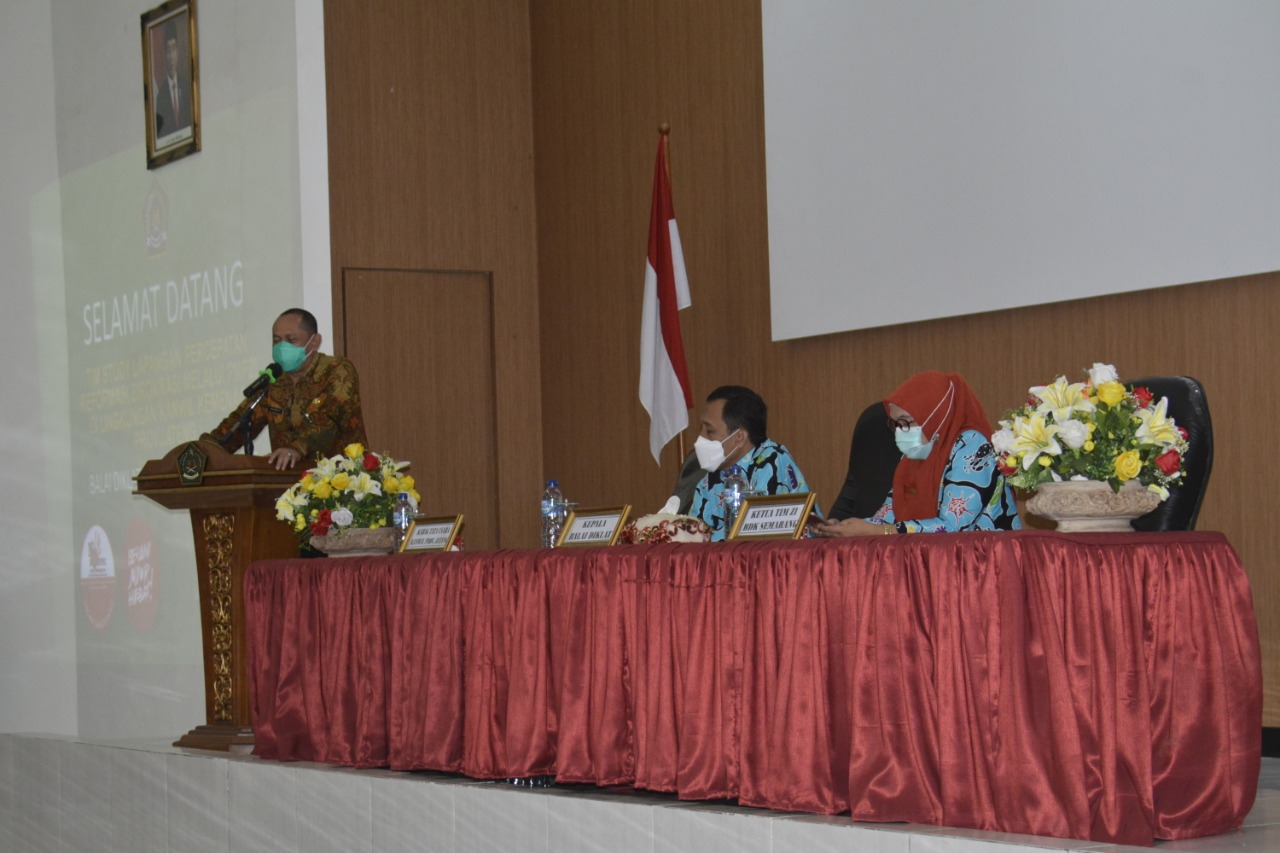 Kunjungan Tim Study Lapangan Reformasi Birokrasi Melalui Balai Diklat Keagamaan