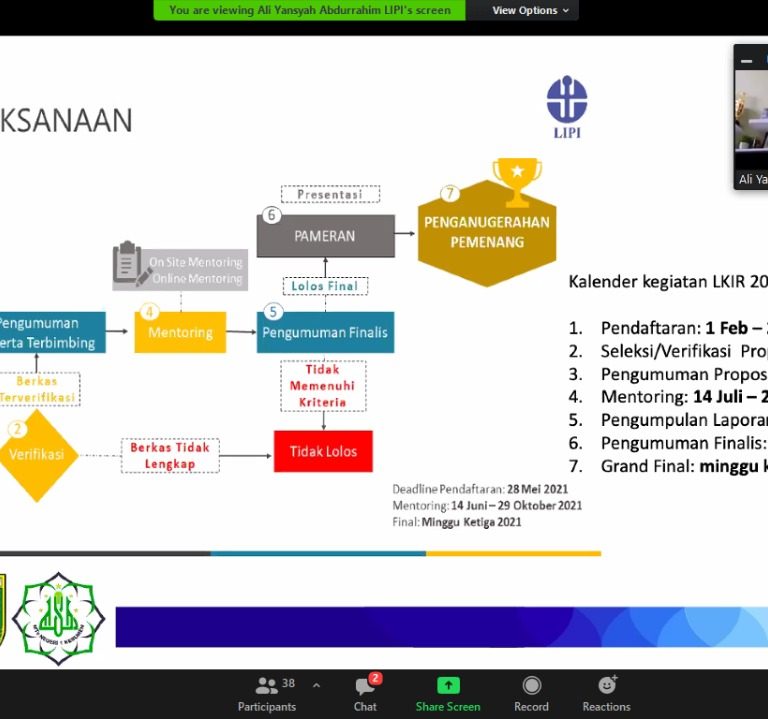 MTs.N 1 Kebumen Gelar Webinar Penggerak Madrash Riset