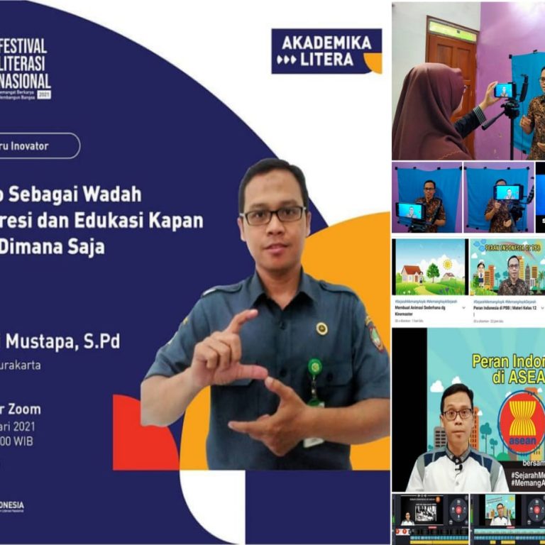 Guru MAN 1 Surakarta Jadi Pembicara Utama Webinar Nasional