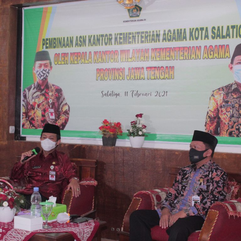 Pembinaan ASN Kemenag Salatiga oleh Kakanwil