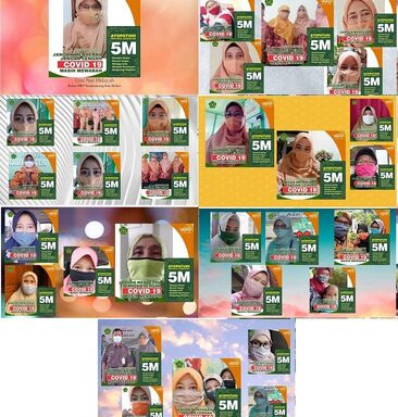 DWP Kemenag Kabupaten Brebes, Sosialisasikan Penerapan 5 M Dengan Twibbon