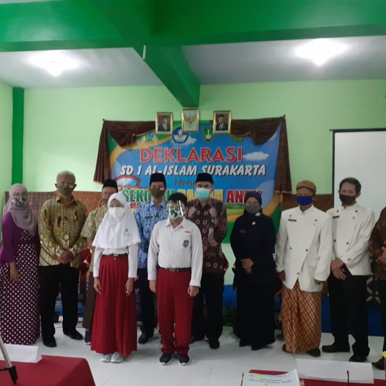 Tingkatkan  Eksistensi  Dan Prestasi SD 1 AL ISLAM Ddideklarasikan  Sekolah Ramah Anak