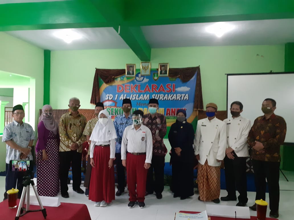 Tingkatkan  Eksistensi  Dan Prestasi SD 1 AL ISLAM Ddideklarasikan  Sekolah Ramah Anak
