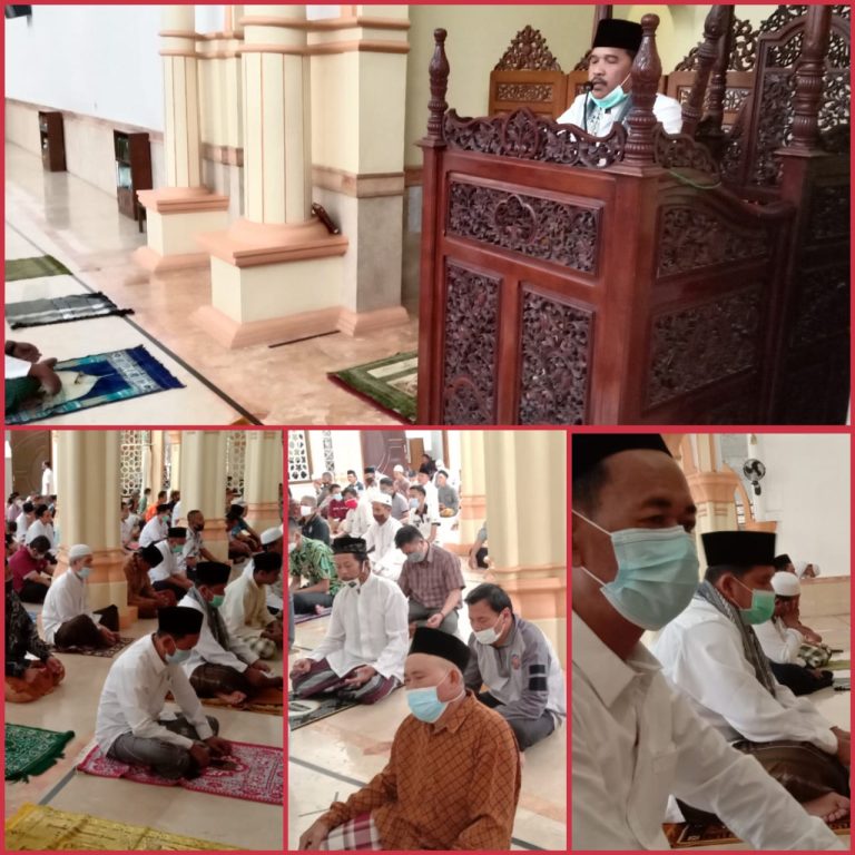 Sosialisasi Prokes Melalui Mimbar Jum’at