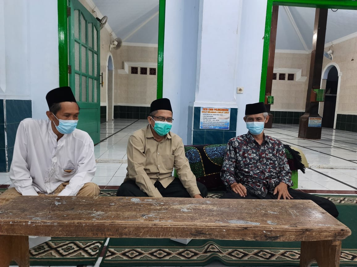 Kasi Bimas Islam Sosialisasikan Prokes 5 M Melalui Pengurus Takmir Masjid/Mushola